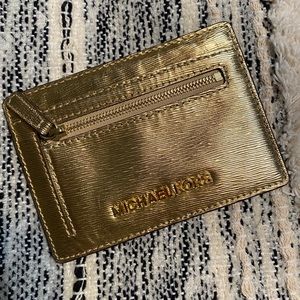 Michael Kors Gold Wallet